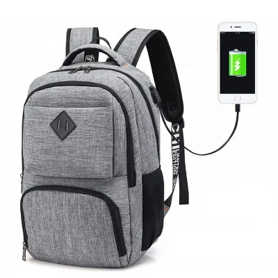 Manufacturer Wholesale USB Charging Quality Anti-Theft Polyester Backpack for Outdoor Use for WOMEN