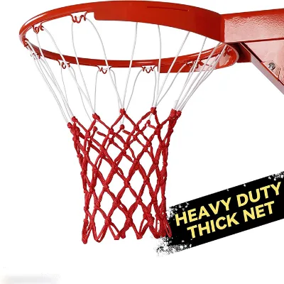 Heavy Duty Weather Resistant Basketball Net Replacement Nylon Outdoor Indoor Court Training OEM ODM