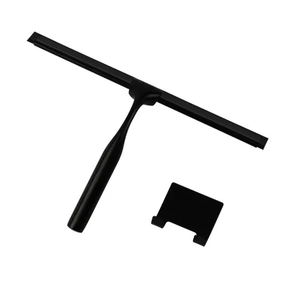 BX Household Metal Bathroom Wiper Glass Cleaner Squeegee with Hook