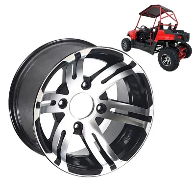 12 Inch ATV Rim Front Rear Tires Hub off Road Rims Go Kart Wheels 12X6 12x7