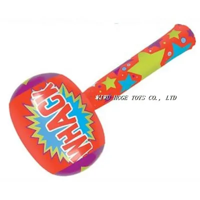 Cute 120cm Pvc Inflatable Toy Plastic Hammer Toy for Halloween