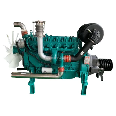 WP10D200E200 60 KW - 250KW 6 Cylinders Water Cooled Stationary Machinery Diesel Engine for Jaw Crusher Water Pump Set