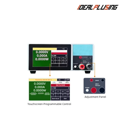 Lab & Industrial Load Tester Ultra High Voltage Precision High Stability 150~1200VDC 6~60A 2*150W DC Electronic Multi-channel