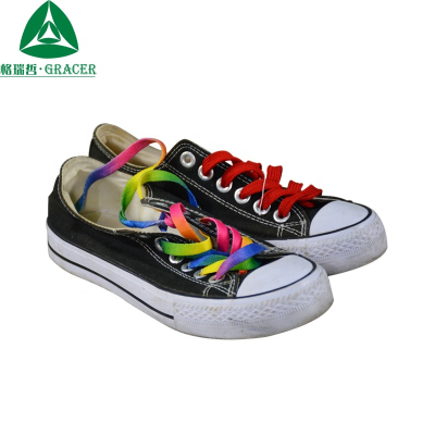 Branded Girl Used Shoes Second Hand Leather Comfortable Footwear for All Seasons-Summer Winter Autumn Spring