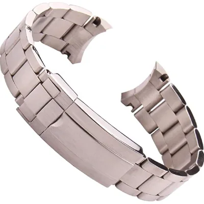 Customize Watch Band Strap Steel Metal Bracelet Magnetic Buckle Mechanical High Quality Watch Parts Watch Accessories & Parts