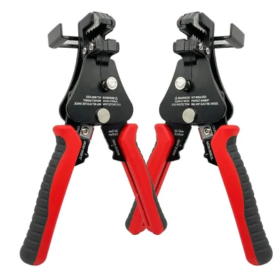 New Multifunctional Wire Stripping Pliers Tube Crimping Pliers Automatic Cable Cutter Optical Fibre Cutter Pliers