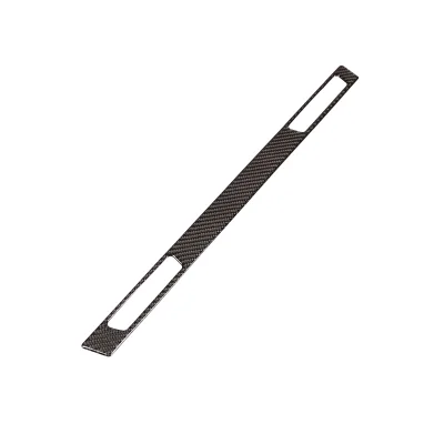 Carbon Fiber Sticker Car Interior Front Passenger Seat Cup Holder Frame Car Interior Accessories for BMW Old 3 Series/E90 E92
