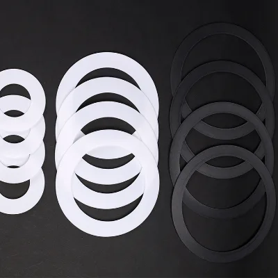 High Temperature Plastic PTFE / Silicone Gasket Gasket