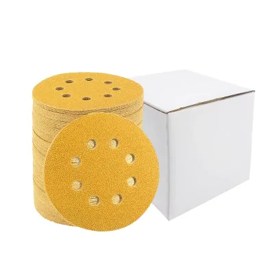 Quick Delivery of 5-Inch 12 5mm Sanding Disc Sandpaper Suitable for Sanding Machine Polishing and Grinding Disc Sandpaper