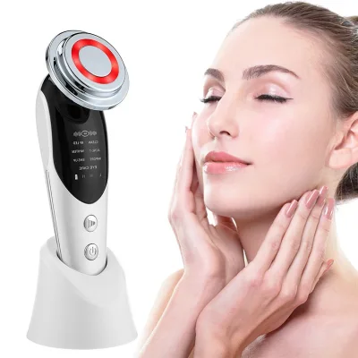 USB Facial Cleansing Massage Beauty Instrument Skin Lifting Facial Massager Led Light Therapy