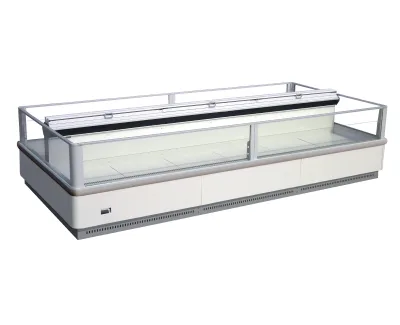Factory Source Commercial Energy-saving Freezer Electric Temperature Control Supermarket Refrigerator Cabinet