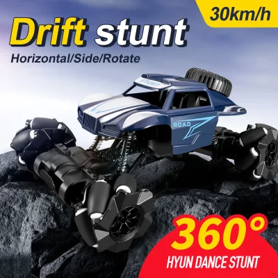 2.4G 9CH 4WD Offroad RC Climbing Car with Headlights - Metal Li-Po Battery 80m Range Kids Drift RC Toy for Sale