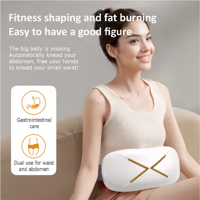 OEM Portable Heating Warm Palace Belt Massager Electric Rolling Menstrual Heat Belt for Men and Women for Waist Application