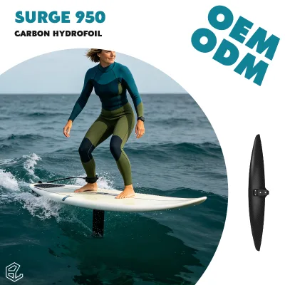 France Hossegor Wave Foil AXIS SURGE 950 Hydrofoil Front Wing AR 9.52 Stable Low Speed Lift Responsive Surf Performance