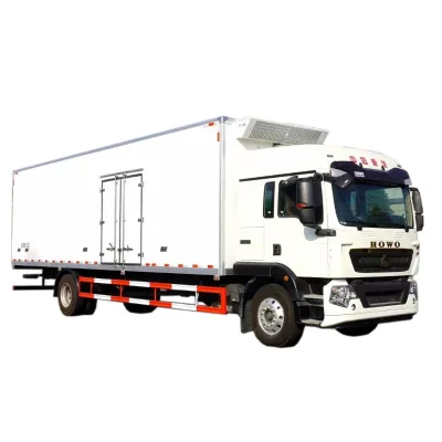New 9.5m Box 4x2 Heavy Duty Refrigerator Truck Fruit and Vegetable Fresh-keeping Transport Van Box Freezers Refrigerated Trucks