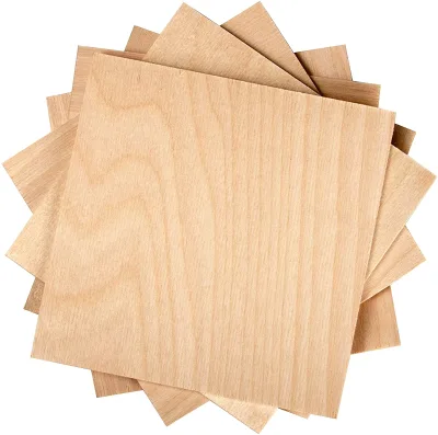 Wooden Canvas Board Artist Wood Panels for Painting Wood Sheets Basswood for Arts Crafts School Projects