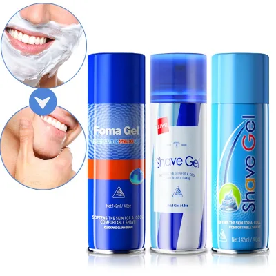 142ml China Factory's Good Price Aloe Vera Shaving Gel Personalized Cream Shave