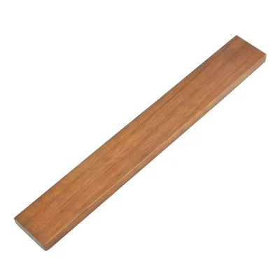 Rectangle Acacia Wood Magnet Wall Magnetic Knife Holder Knife bar Holder with Magnetic Metal Strip