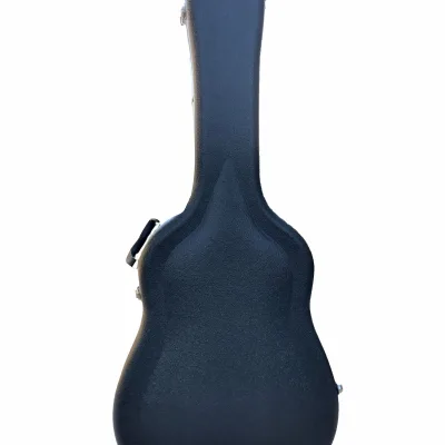 High Quality Leather Guitar Case with Velvet Acoustic Guitar Bag