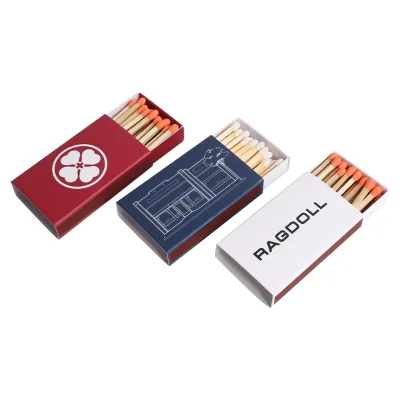 Customized matchbox Style Box Charm Vintage Colour matchbox Custom Promotional matchbox Supplier