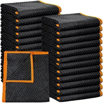 72x40inch Moving Packing Blanket, Professional Quilted Shipping Furniture Pad