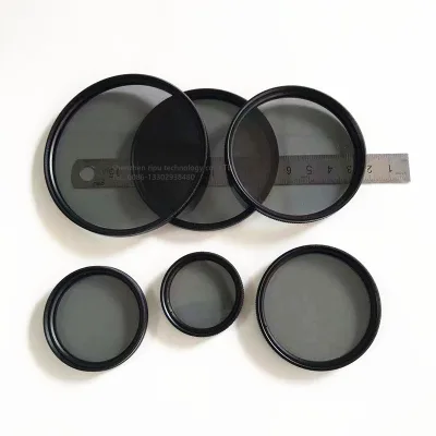 Glass Acrylic Plastic Polarized Natural Night Filter 46mm Antifog Camera Lens Grating Diffractive Optical for Card Mirror