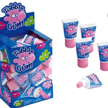 Wholesale Custom Private Labels Halal Fruit Flavour Liquid Bubble Gum Toothpaste Packaged in Box and Bottle