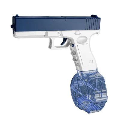 Premium Plastic Portable Aqua-Gun Fully Automatic Water Gun Electronic Water Gun With Light Drum