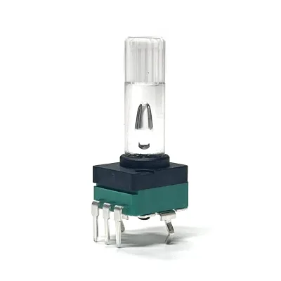 Factory Direct Sale RGB Rotary Potentiometer with LED Light 10K 20K 50K 100K for Audio Control and Electronic Devices ODM OEM