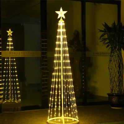 YN Starlight Cross-Border Best-Selling Holiday Atmosphere Decorative Lights Creative Colorful USB Plug Light Christmas Tree