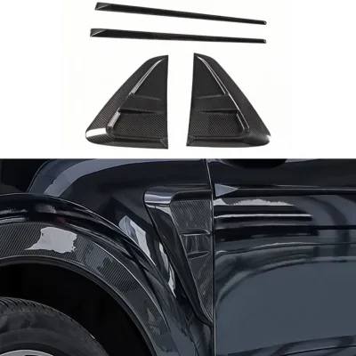 New PK Style Dry Carbon Fiber Leaf Panel Decoration Leaf Panel Decoration Suitable for Porsche Cayenne
