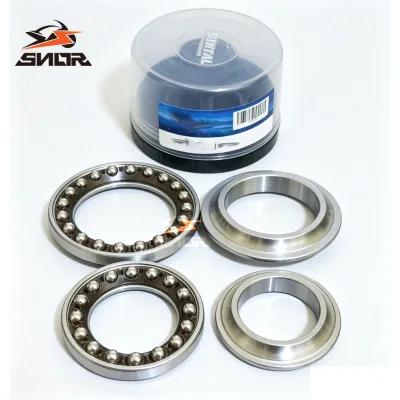 SNOR Motorcycle Steering Stem Bearing Seal Kit for Dream 100 C Wave 110 125 Ball Race
