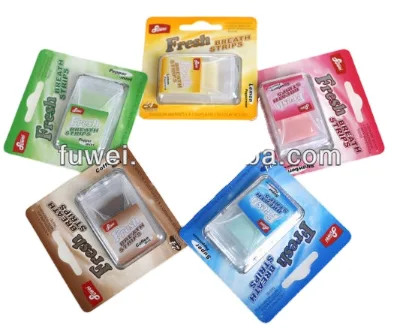 OEM ODM Sugar-Free Peppermint Oral Film Strips Fresh Breath Multi-Purpose Oral Hygiene Products for Mouth Rinsing