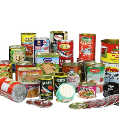 Durable Food Safe Tin Can With EOE Lid for Canned Biscuit Snack Gift Packing