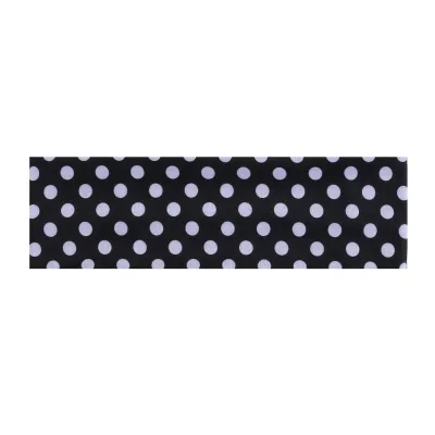 Classic Dot-Pattern Hair Band Breathable Dot Print Sports Hairband Running Yoga Headbands for Women