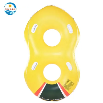 Wholesale Commercial River Floating Tubes Heavy Duty 2-person Inflatable Swimming Floats Water Tube