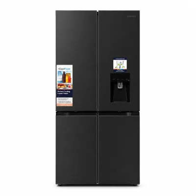 SAMSUNGs 591L Four-Door Cross-Door Refrigerator Inverter Frost-Free Technology Water Dispenser Upper Refrigeration/Lower Freezin