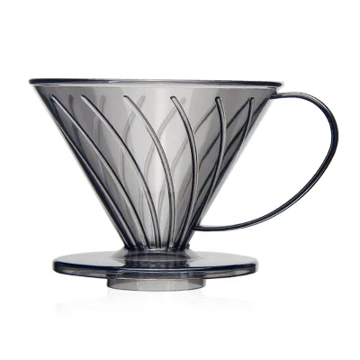 Kitchen Accessories Glass Classic Design Coffee Maker Filter Cup with Coffee Dripper 300mL Capacity for Coffee Connoisseurs