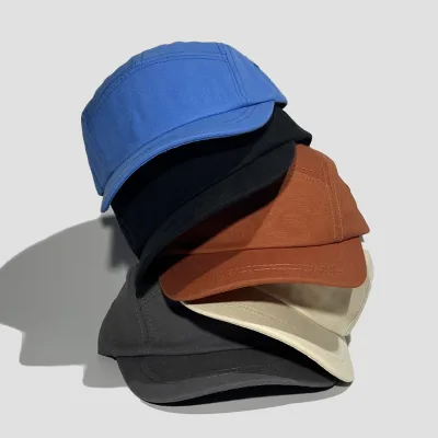 Women Men Outdoor Custom Sports Trucker Dad Hat Baseball Wholesale Polyester Foldable Quick Dry Running Nylon 5 Panel Camp Caps