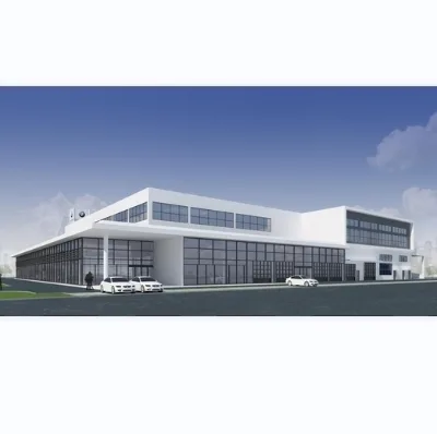 Low Cost Prefabricated  Multi-stories Heavy Steel Structure Exhibition Hall