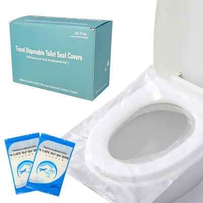 CF Custom Travel Disposable Plastic Toilet Seat Covers Disposable Toilet Seat Cover for Public Bathroom