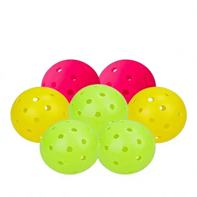 Pickleball with 40 Holes Rotomolded One-piece Molded PE 74MM 26gupgraded Version Exclusively for Cross-border Trade