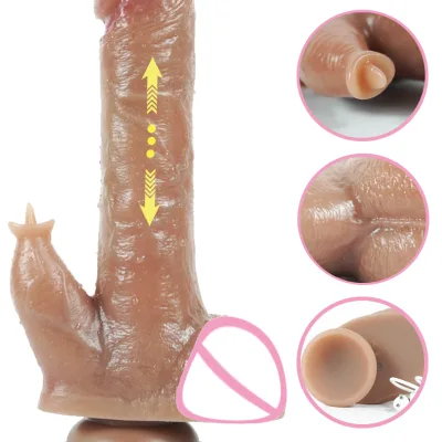 Couples and Lovers's 462g Dildo Pleasure Devices Toys Real Skin Feeling Multi-Speed Vibrators Masturbation Dido for Adult Toys
