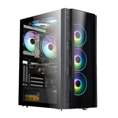 SAMA pc case model with ABS plastic computer cases towers gaming casing