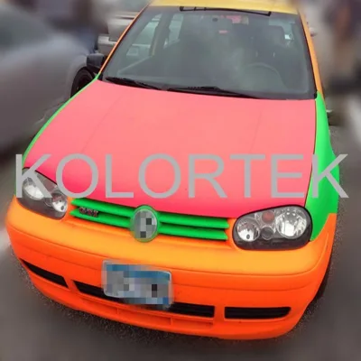 Neon Automotive Body Paint Colors, Fluorescent Pigment