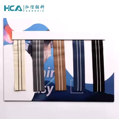 High Quality 4.5CM Colorful Polyester Striped Knit Twill Tapes for Sport Clothing