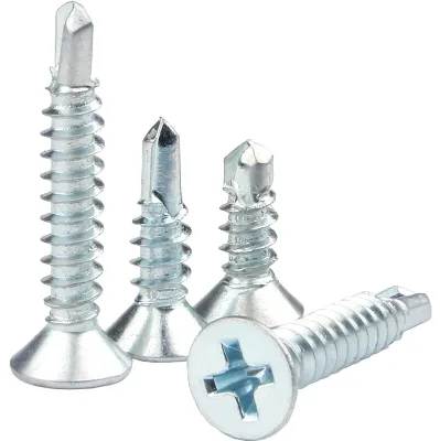Self-Drilling Countersunk Concrete Screws Self-Tapping Fasteners