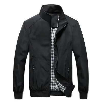 High Quality Spring and Autumn Men's Business Jackets Thickened Jackets Casual Oversized Loose Coat Factory Wholesale