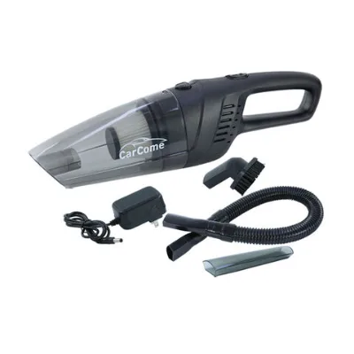Battery operated cordless portable car hand vacuum cleaner