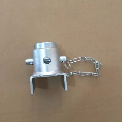 Stainless Steel Galvanized Tubular Mounting Brackets for 7000LBS Trailer Jack New Condition